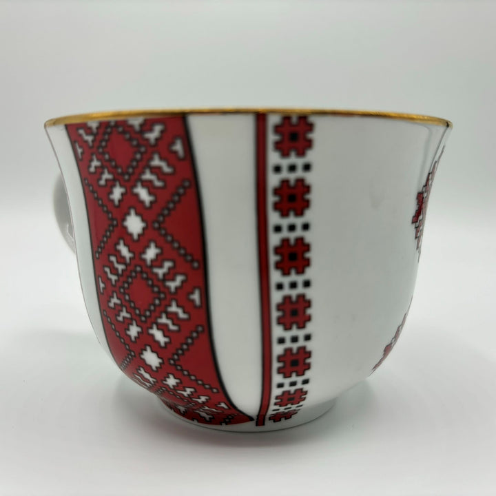 Vyshyvanka Teacup 25th anniversary