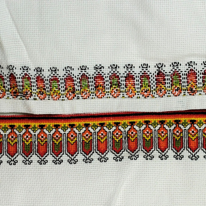 Embroidered doily