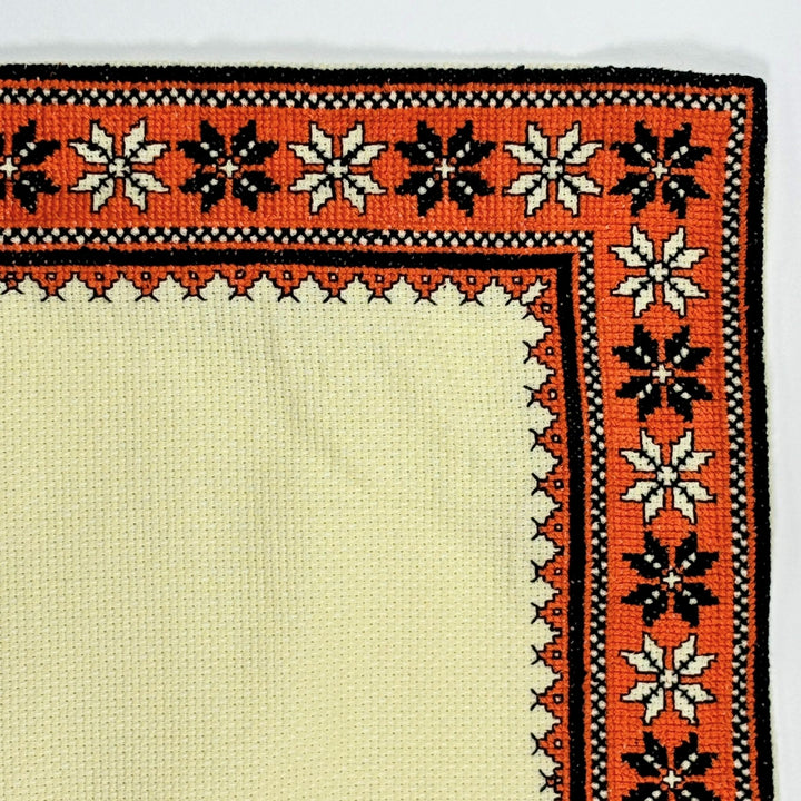 Embroidered doily