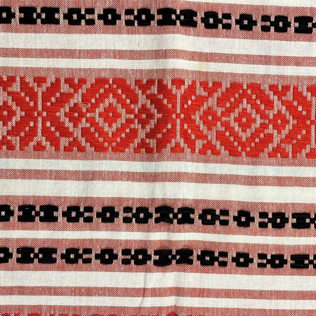 Embroidered table runner