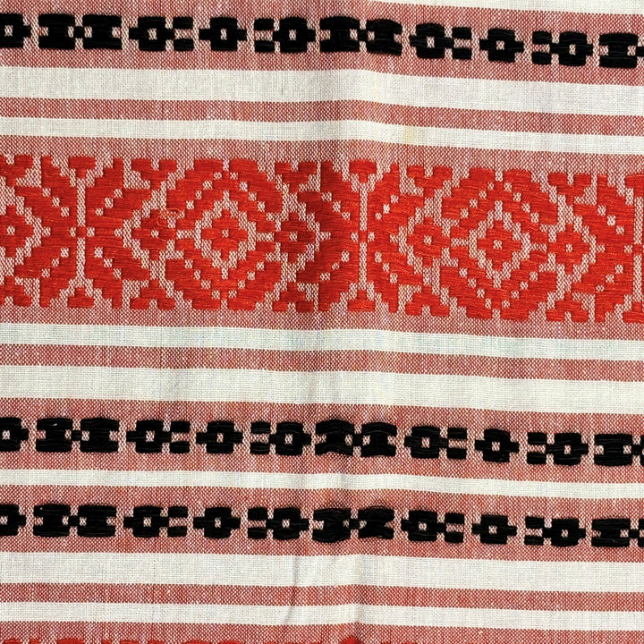 Embroidered table runner
