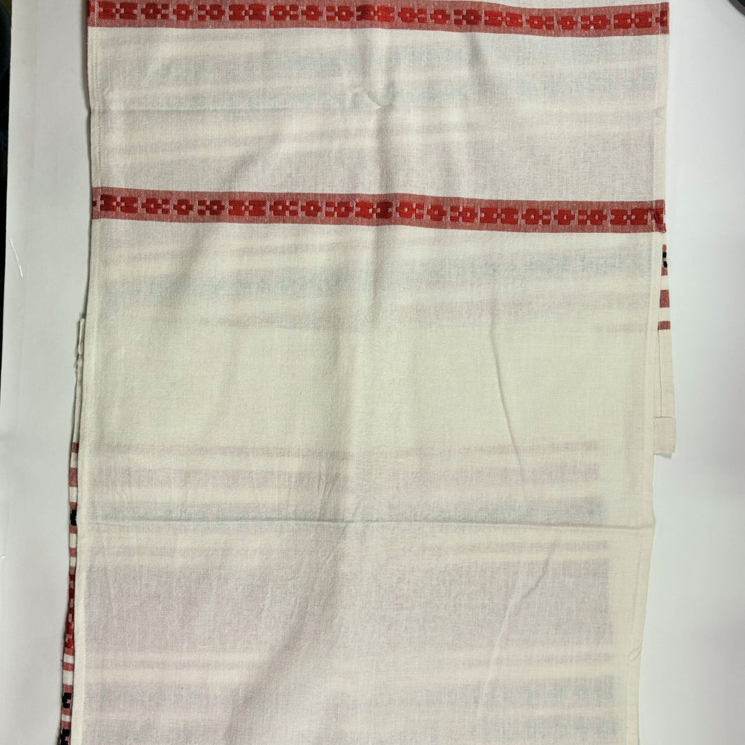 Embroidered table runner