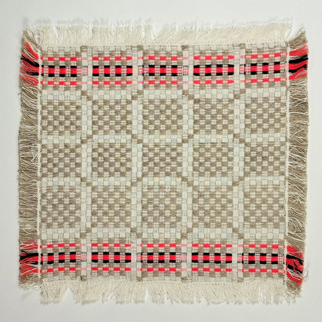 Embroidered Table Runner with small doilies- Matching Set