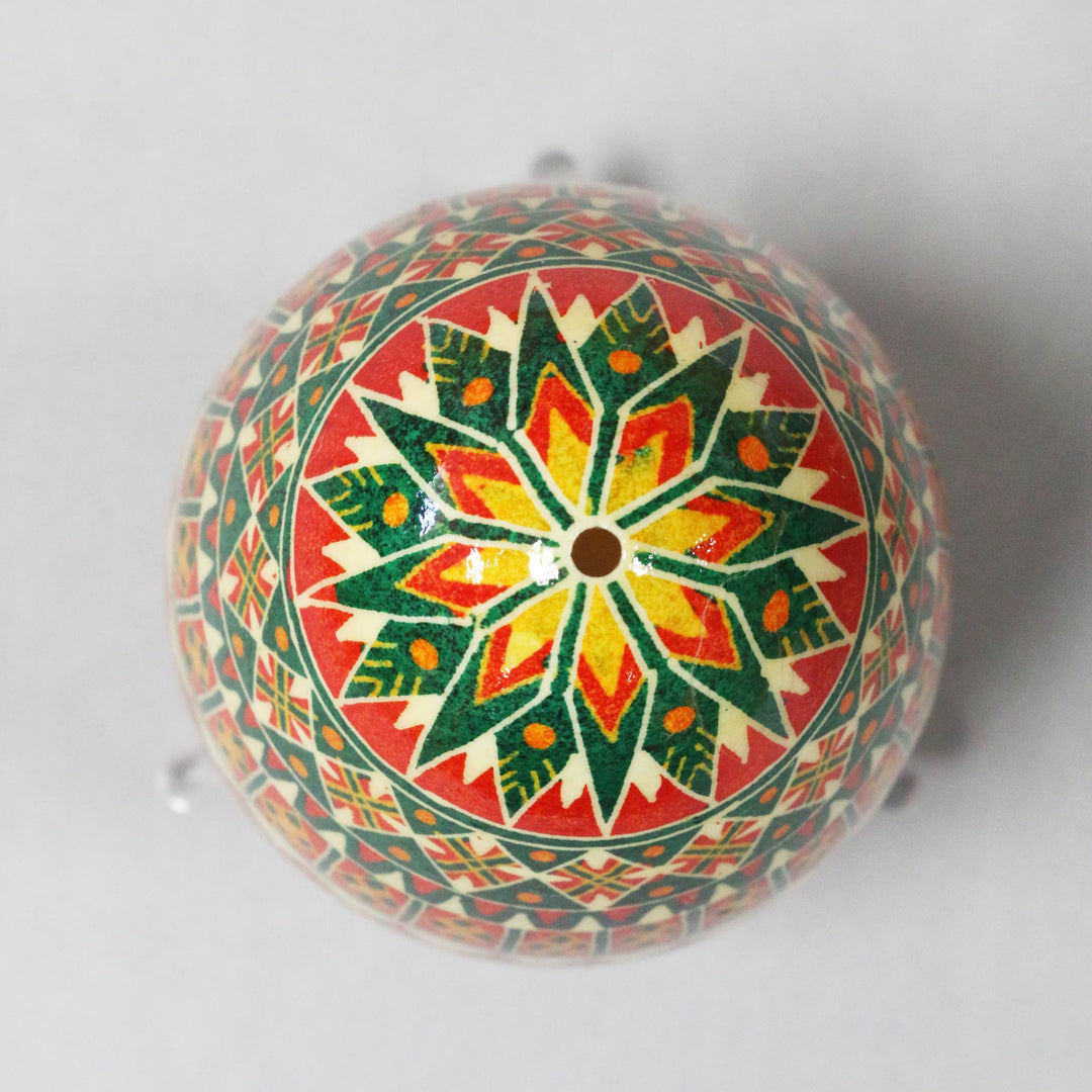Pysanka - Decorated Goose Egg Shell