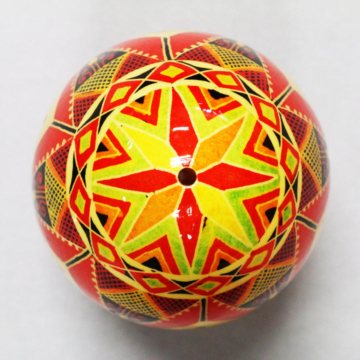 Pysanka - Decorated Goose Egg Shell