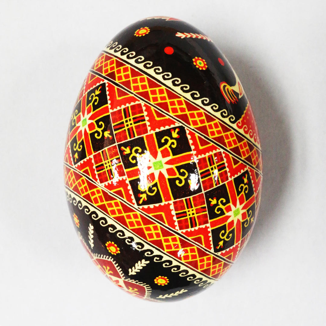 Pysanka - Decorated Goose Egg Shell