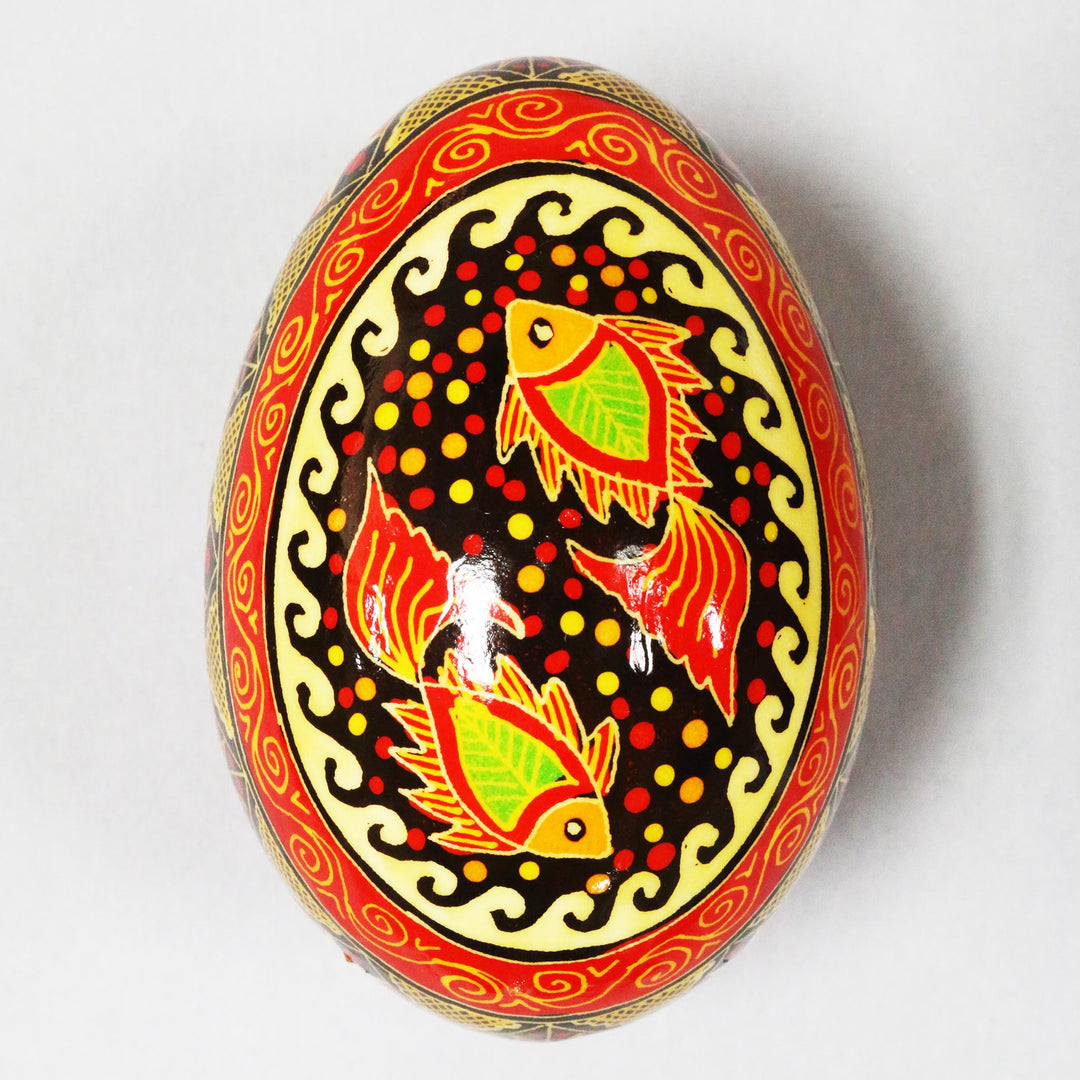 Pysanka - Decorated Goose Egg Shell