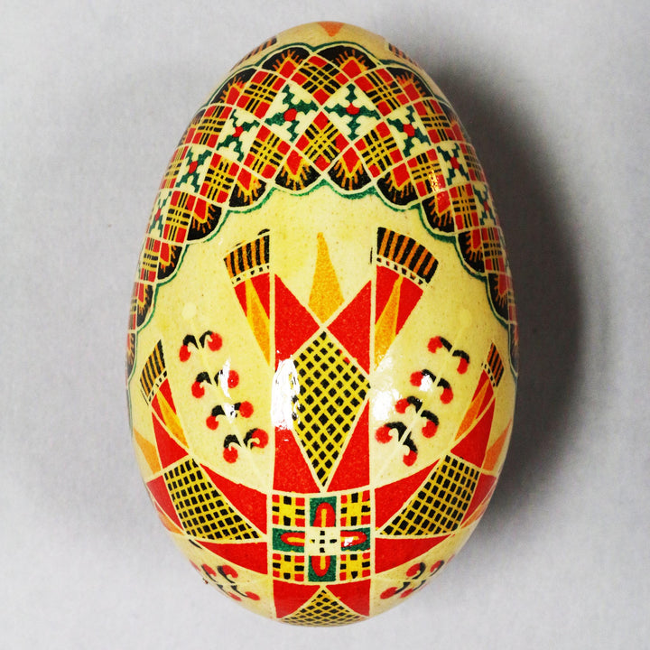 Pysanka - Decorated Goose Egg Shell
