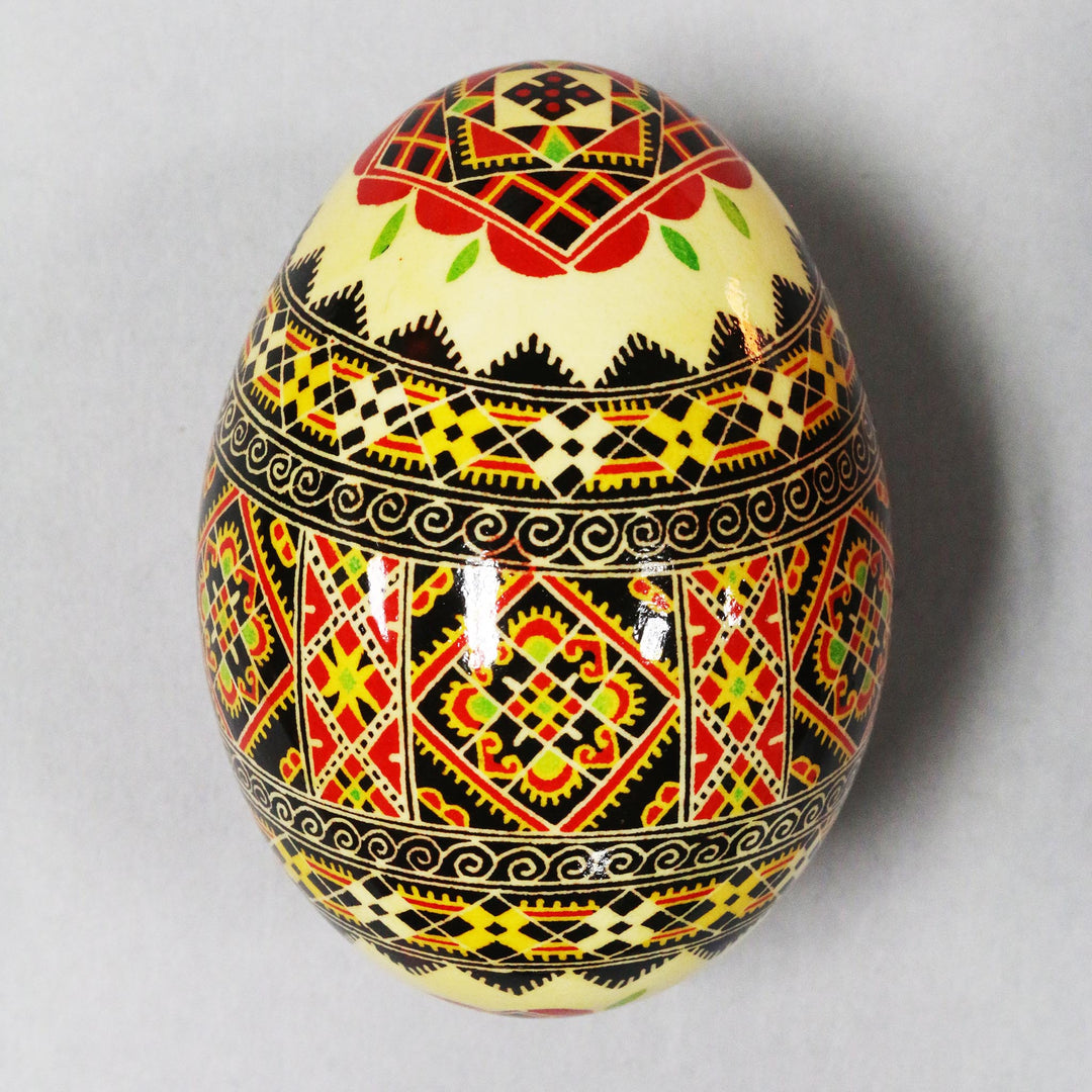 Pysanka - Decorated Goose Egg Shell