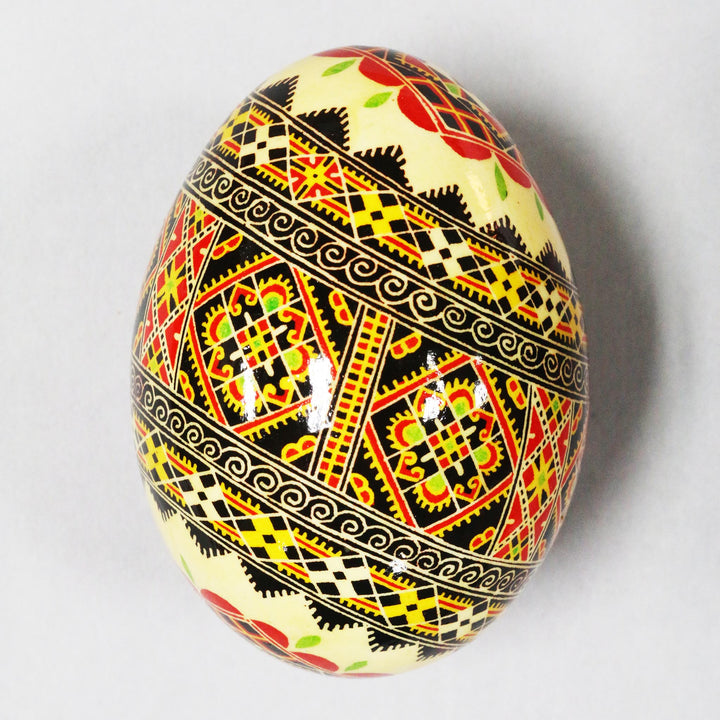 Pysanka - Decorated Goose Egg Shell