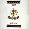 Embroidered Easter Basket Cover