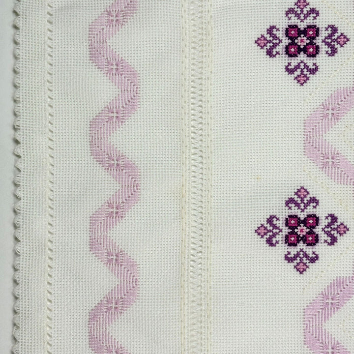 Embroidered doily