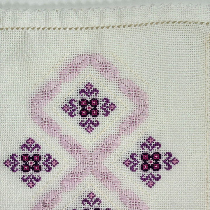 Embroidered doily