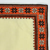 Embroidered doily