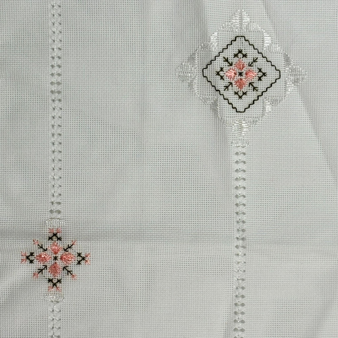 Embroidered doily