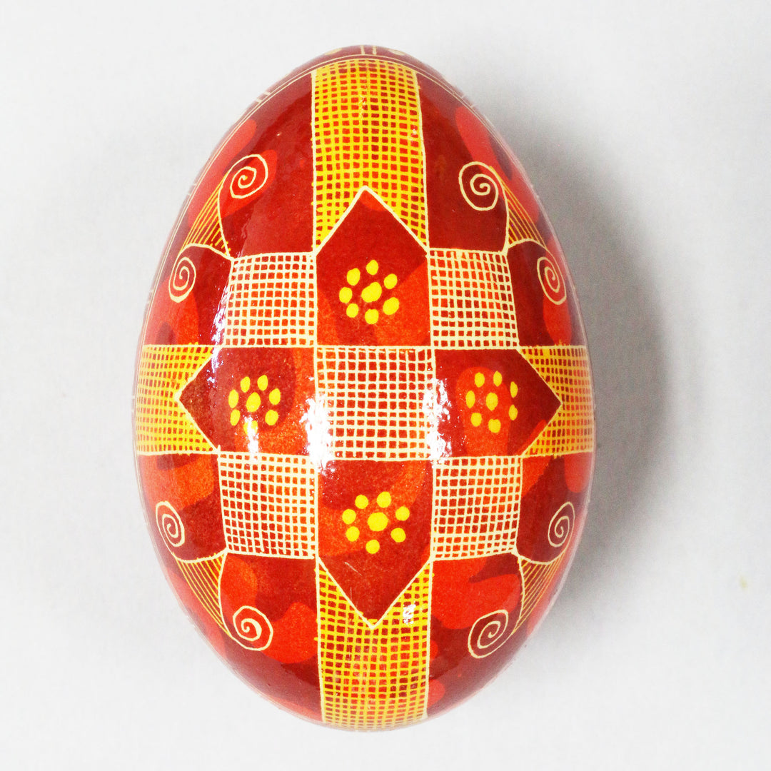 Pysanka - Decorated Goose Egg Shell