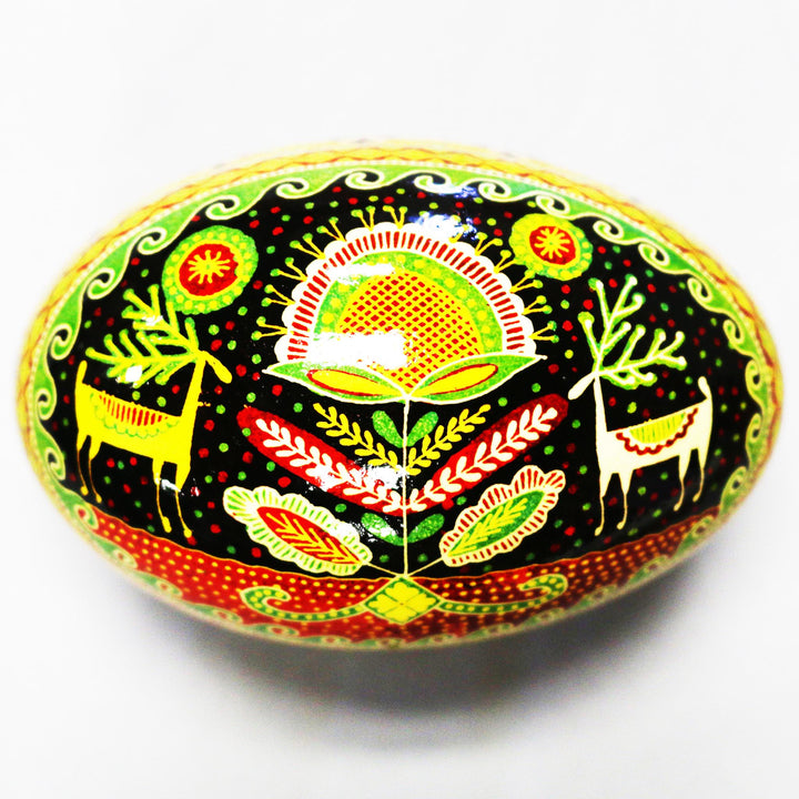 Pysanka - Decorated Goose Egg Shell