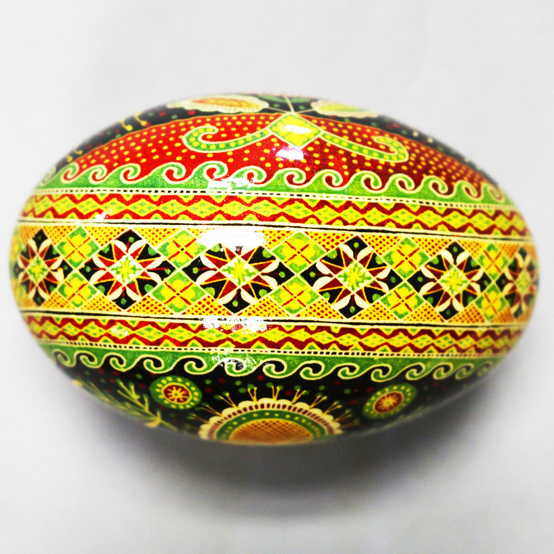 Pysanka - Decorated Goose Egg Shell