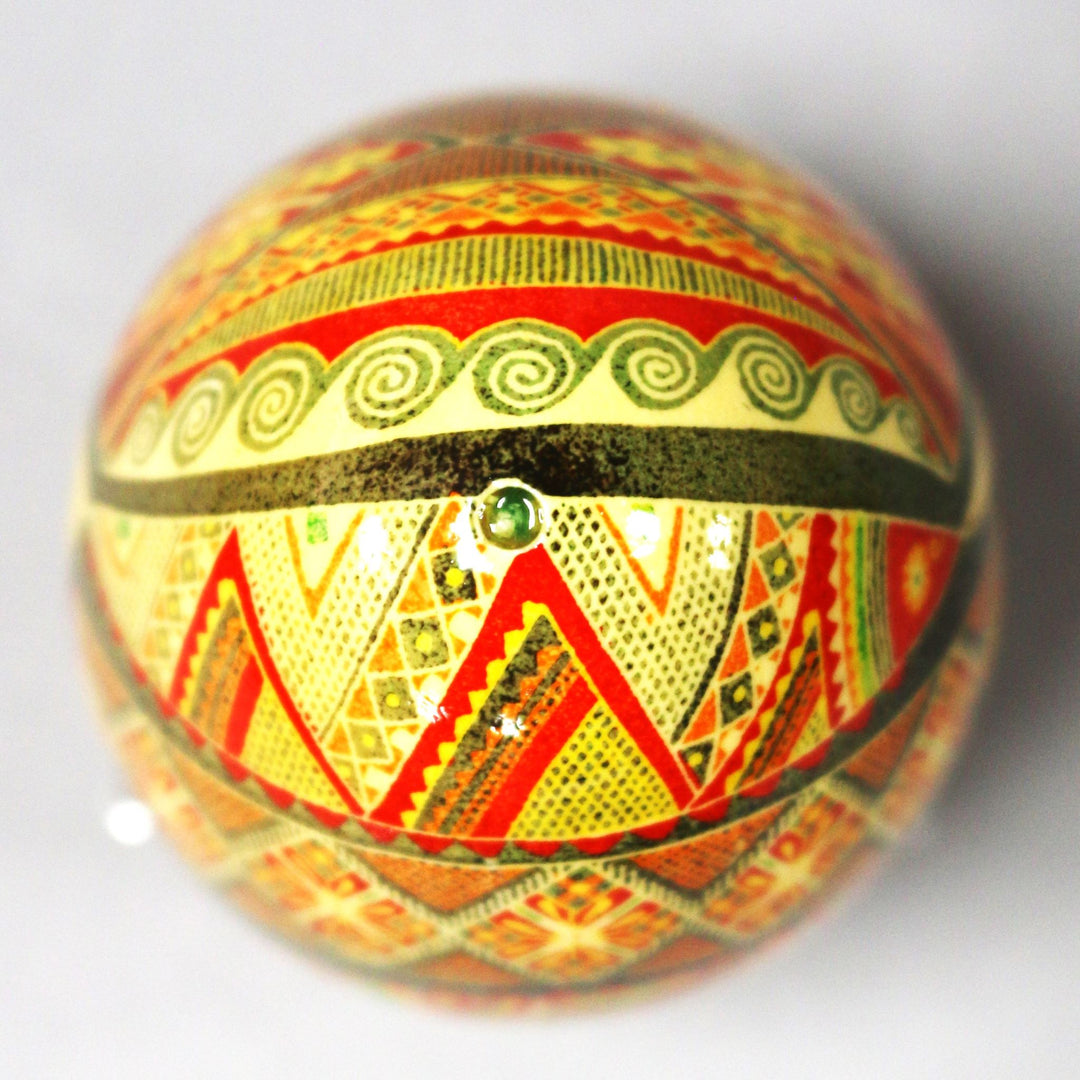 Pysanka - Decorated Goose Egg Shell