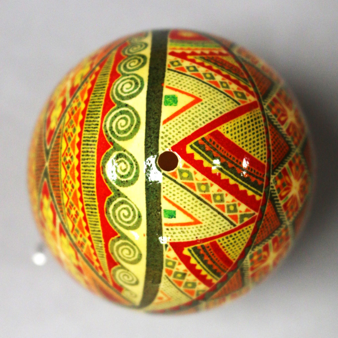 Pysanka - Decorated Goose Egg Shell