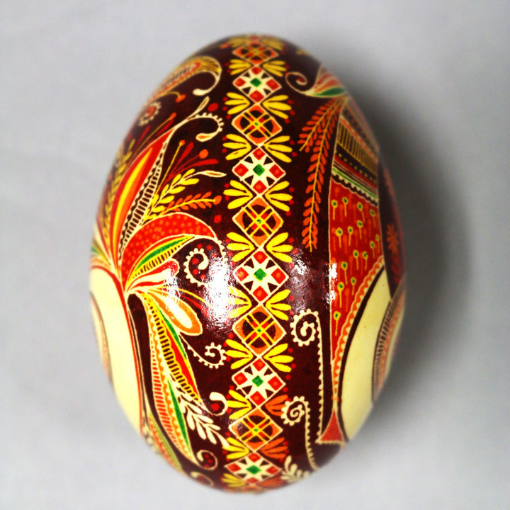 Pysanka - Decorated Goose Egg Shell