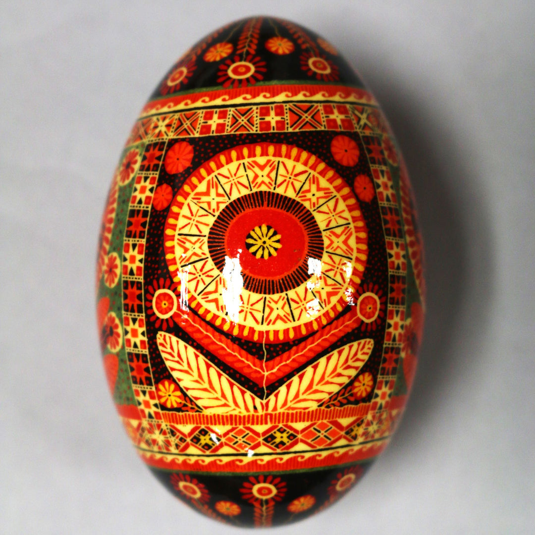 Pysanka - Decorated Goose Egg Shell