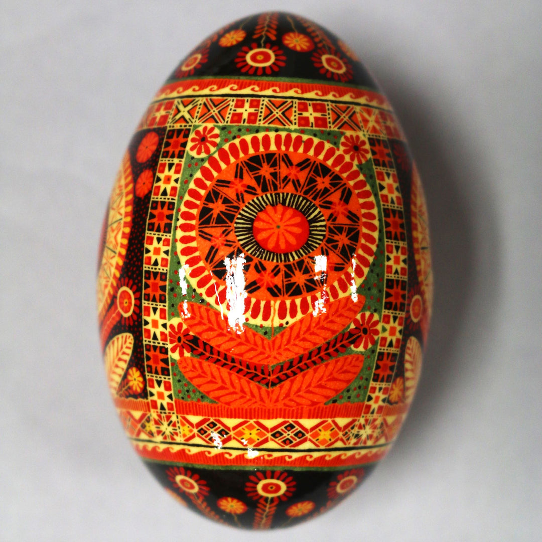 Pysanka - Decorated Goose Egg Shell