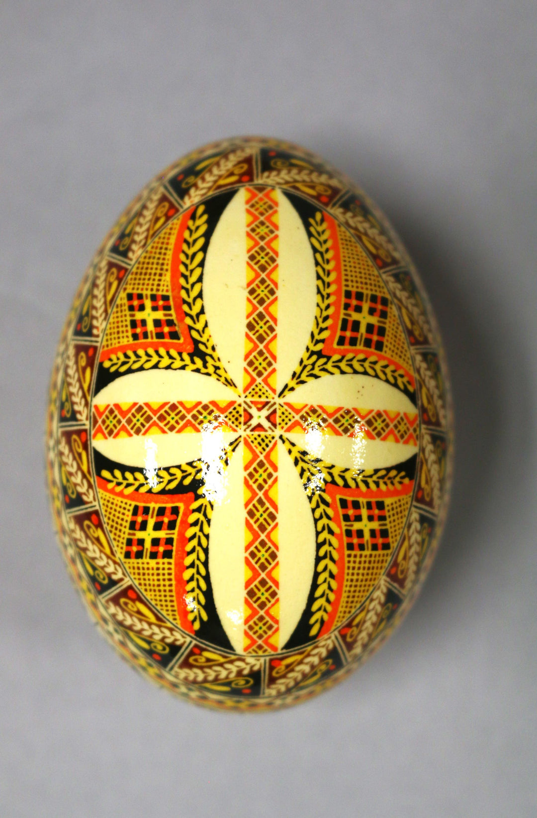 Pysanka - Decorated Goose Egg Shell