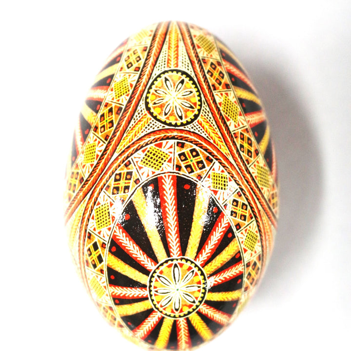 Pysanka - Decorated Goose Egg Shell