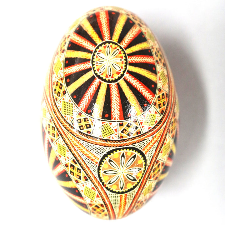 Pysanka - Decorated Goose Egg Shell