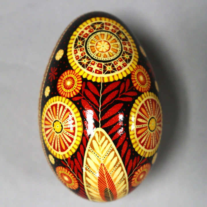 Pysanka - Decorated Goose Egg Shell