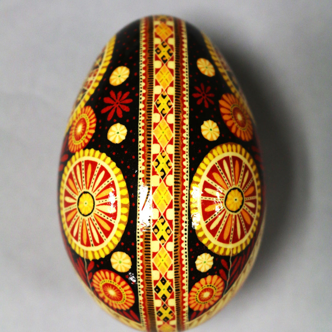 Pysanka - Decorated Goose Egg Shell