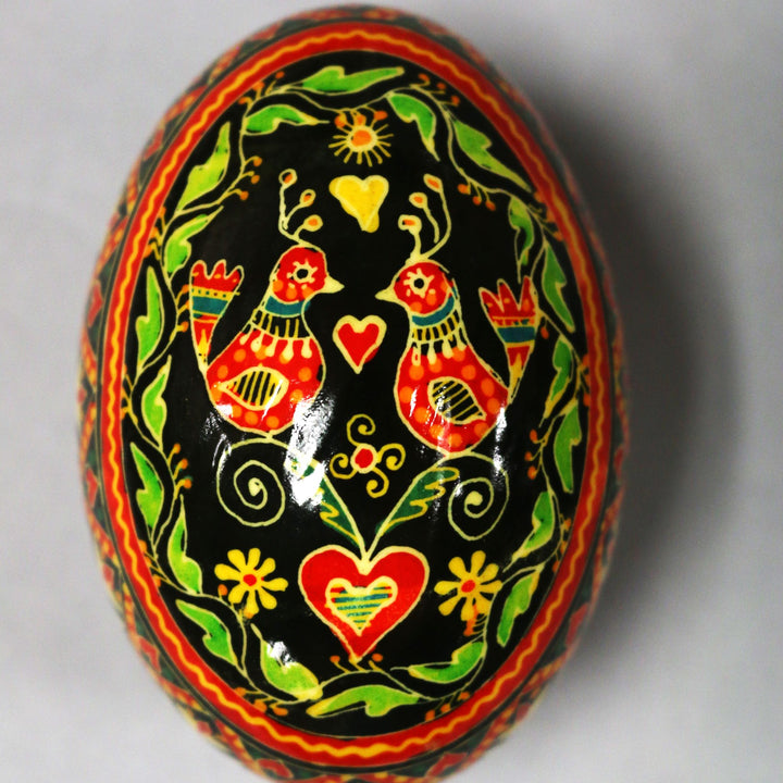 Pysanka - Decorated Goose Egg Shell