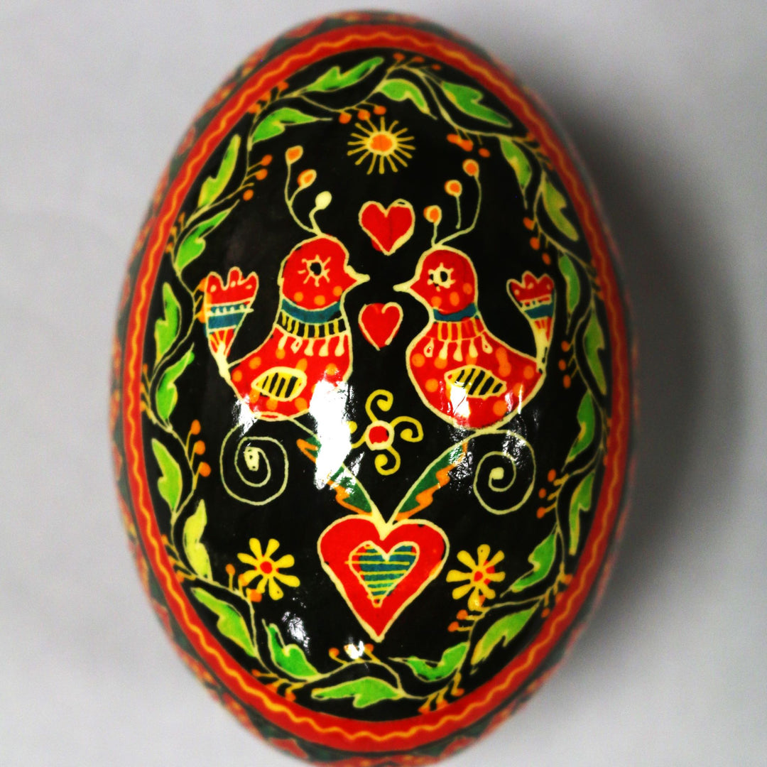 Pysanka - Decorated Goose Egg Shell