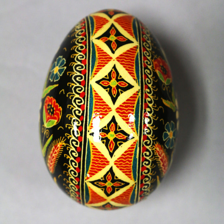 Pysanka - Decorated Goose Egg Shell