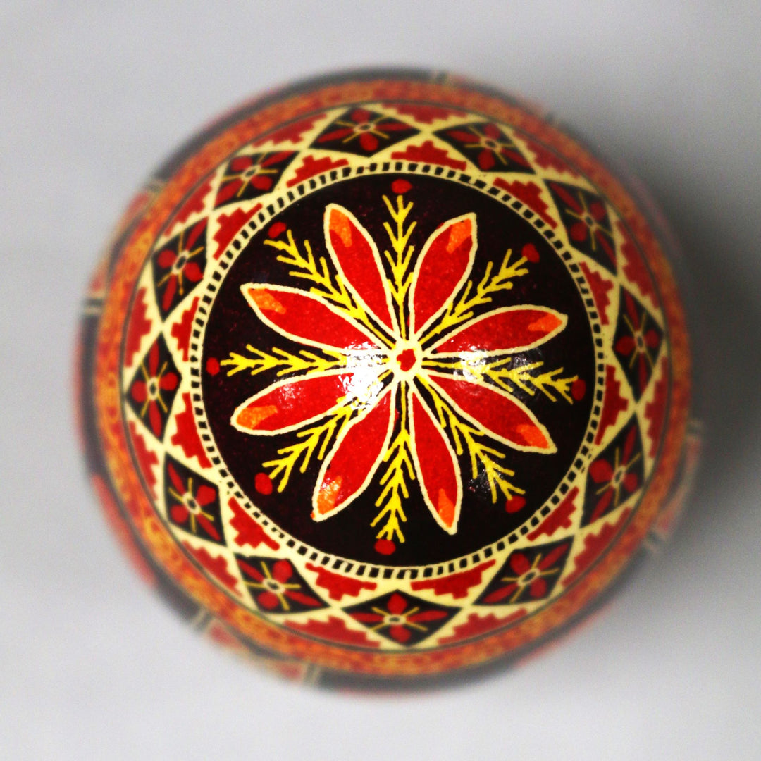 Pysanka - Decorated Goose Egg Shell