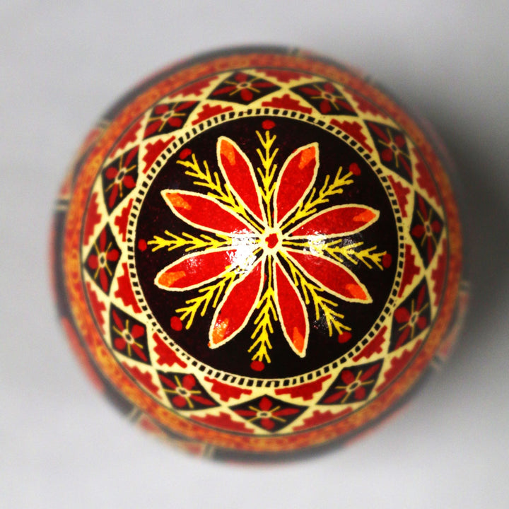 Pysanka - Decorated Goose Egg Shell