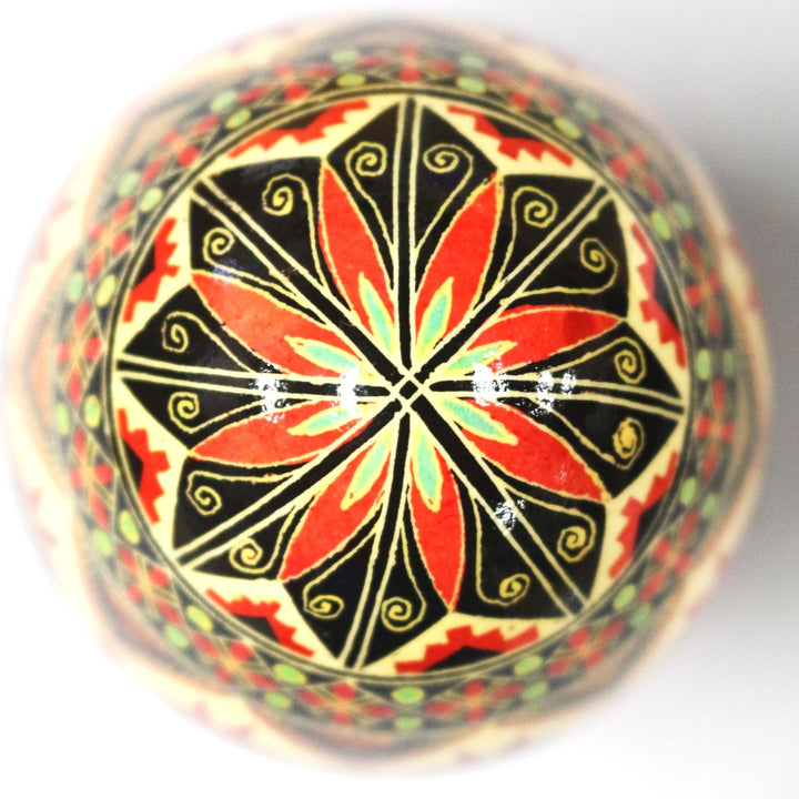 Pysanka - Decorated Goose Egg Shell