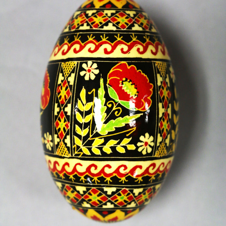 Pysanka - Decorated Goose Egg Shell