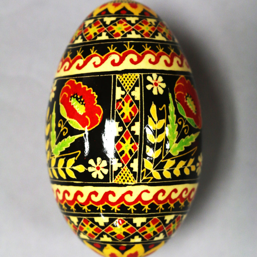 Pysanka - Decorated Goose Egg Shell