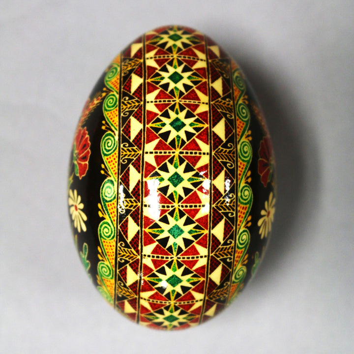 Pysanka - Decorated Goose Egg Shell