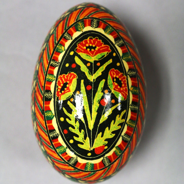 Pysanka - Decorated Goose Egg Shell