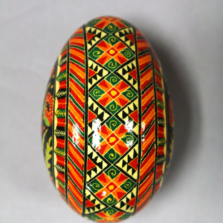 Pysanka - Decorated Goose Egg Shell