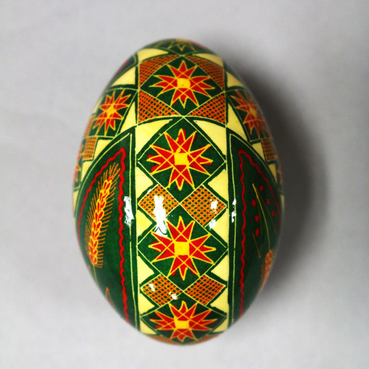 Pysanka - Decorated Goose Egg Shell