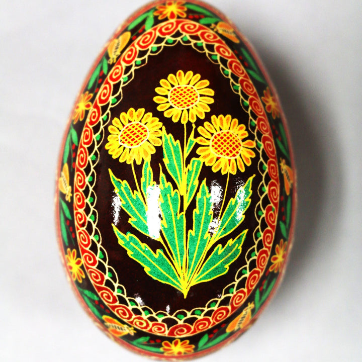 Pysanka - Decorated Goose Egg Shell