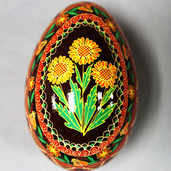 Pysanka - Decorated Goose Egg Shell