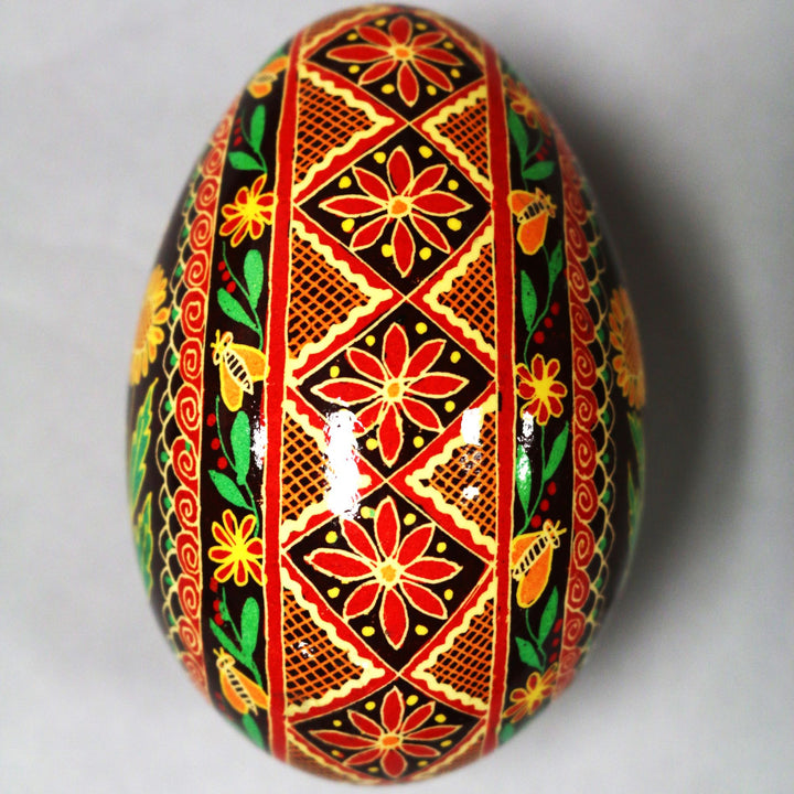 Pysanka - Decorated Goose Egg Shell