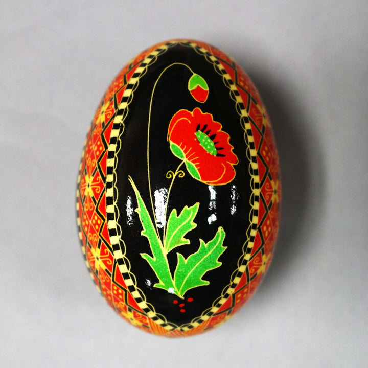 Pysanka - Decorated Goose Egg Shell