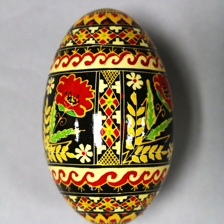 Pysanka - Decorated Goose Egg Shell