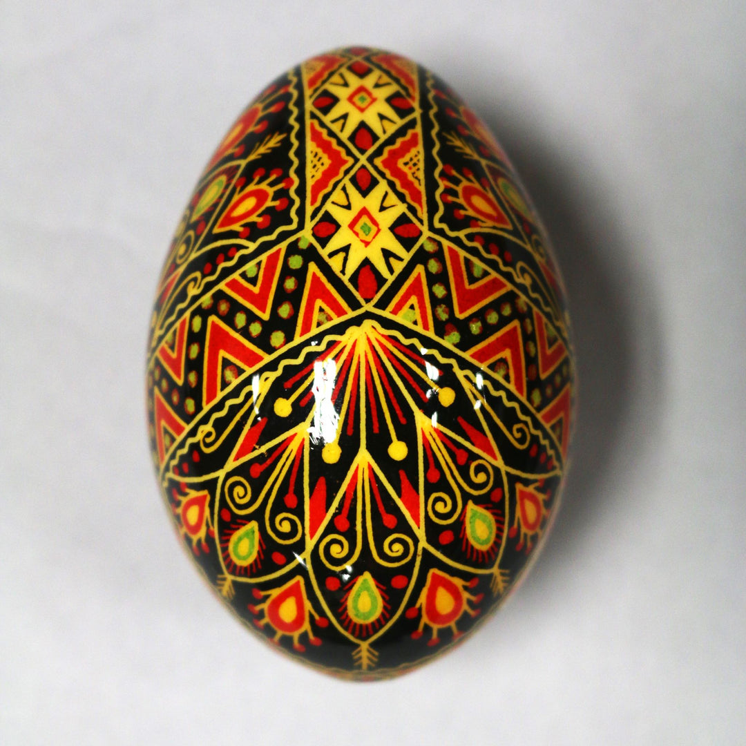 Pysanka - Decorated Goose Egg Shell